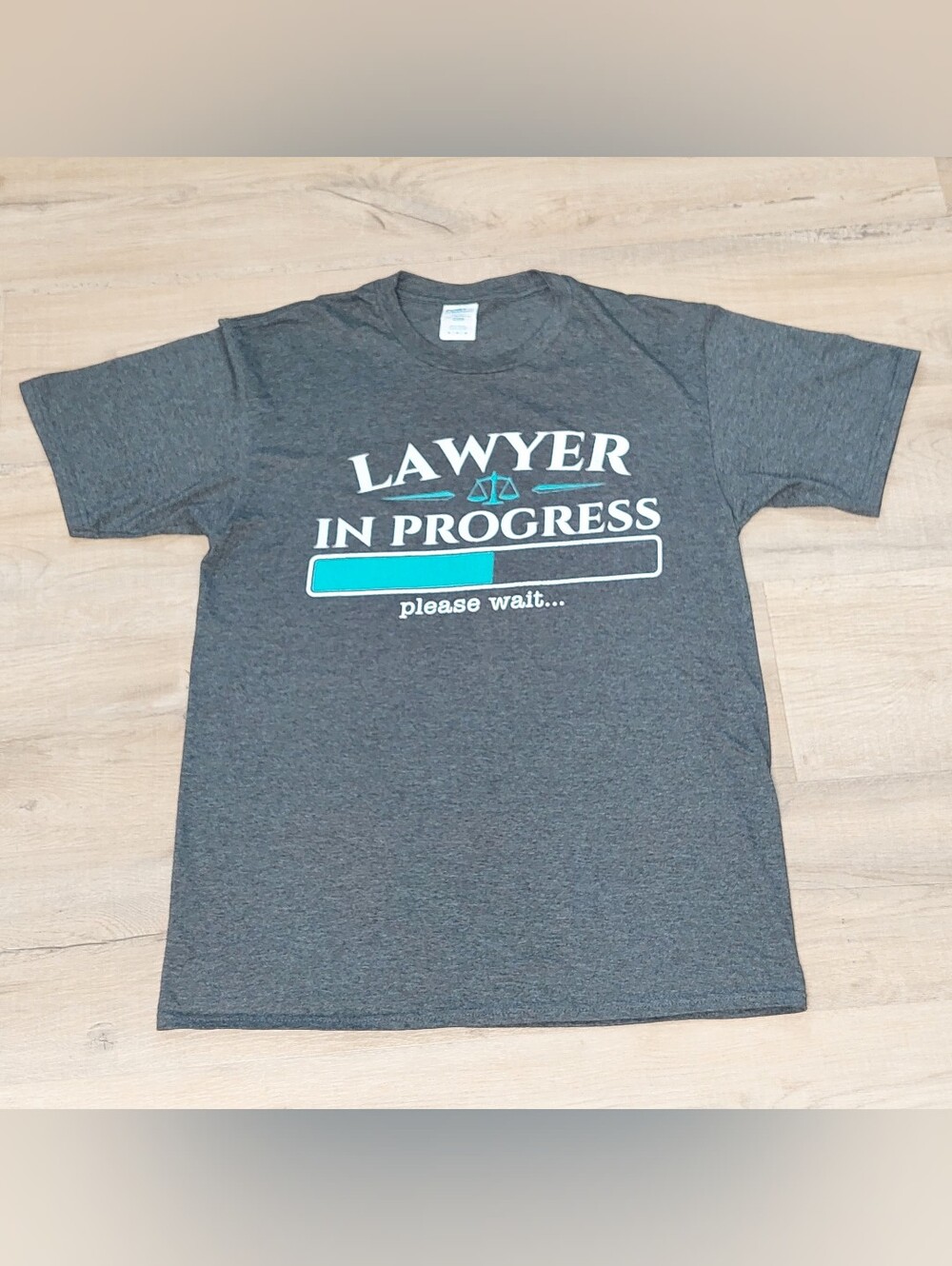 Men's Lawyer In Progress Graphic Tee ⚖️🧑🏼‍⚖️